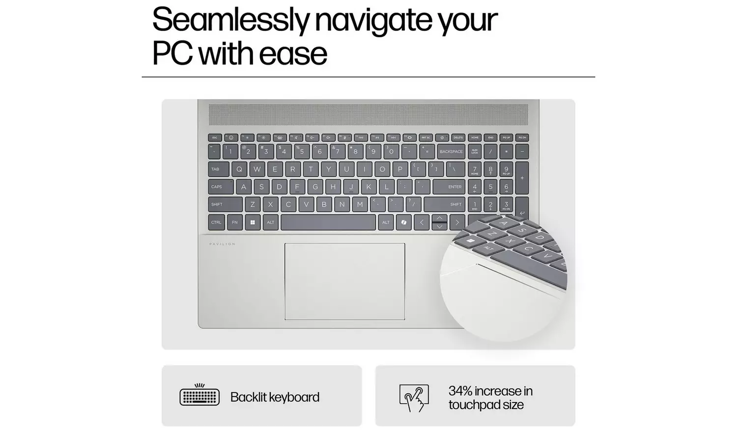 HP Pavilion 16-ag0006na 16in Ryzen 5 8GB 512GB - Image 8