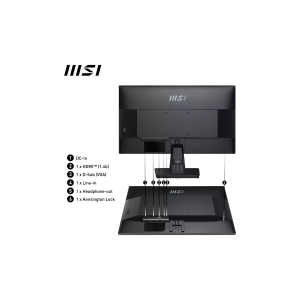 Alternative view of MSI Pro MP251 24.5 Inch 100Hz IPS FHD