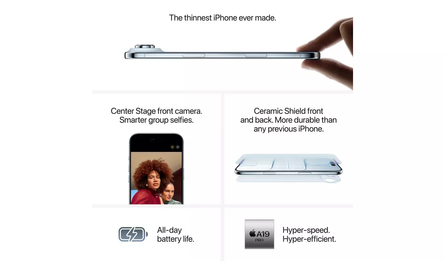 iPhone Air 5G 256GB AI Mobile - Light Gold - Image 6